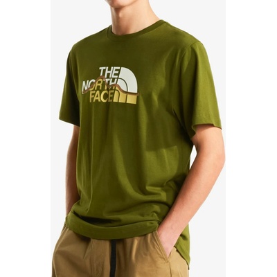 The North Face Mountain Line Regular SS Tee woodland green