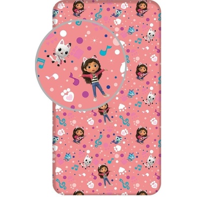 Jerry Fabrics Plachta Gábinin kúzelný domček Bavlna 90x200