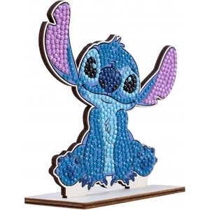 Craft Buddy Комплект за диамантена бродерия, Craft Buddy, Crystal Art Buddies, Стич, 7 части