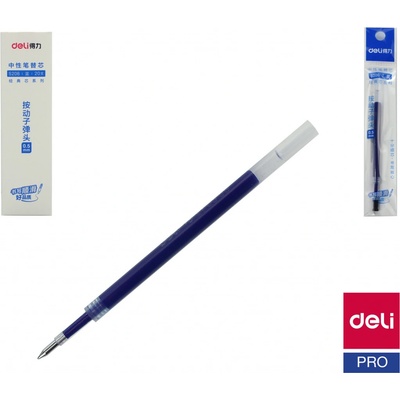 Deli S206 náplň do gelového pera modrá 0,5 mm – Zboží Živě
