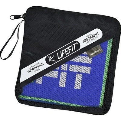 Lifefit rychleschnoucí uterák z mikrovlákna 70x140cm, tmavě modrý