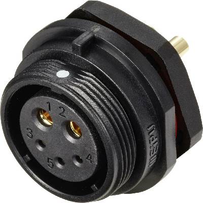 Weipu SP2112 / S 5B guľatý faston, 1 ks