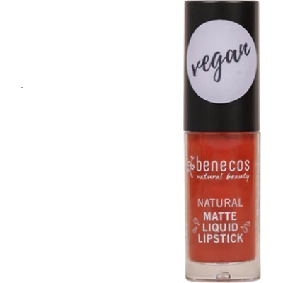 Benecos Tekutá rtěnka Trust in Rust 5 ml