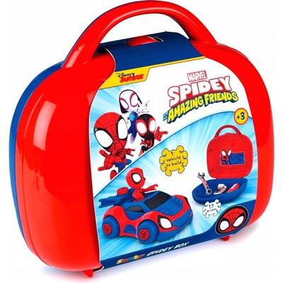 Smoby Dětský kufřík s nářadím Spiderman 360905 17
