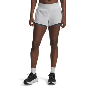 Under Armour LAUNCH PRO 2-IN-1 3IN SHORTS W sivé 1389575-014