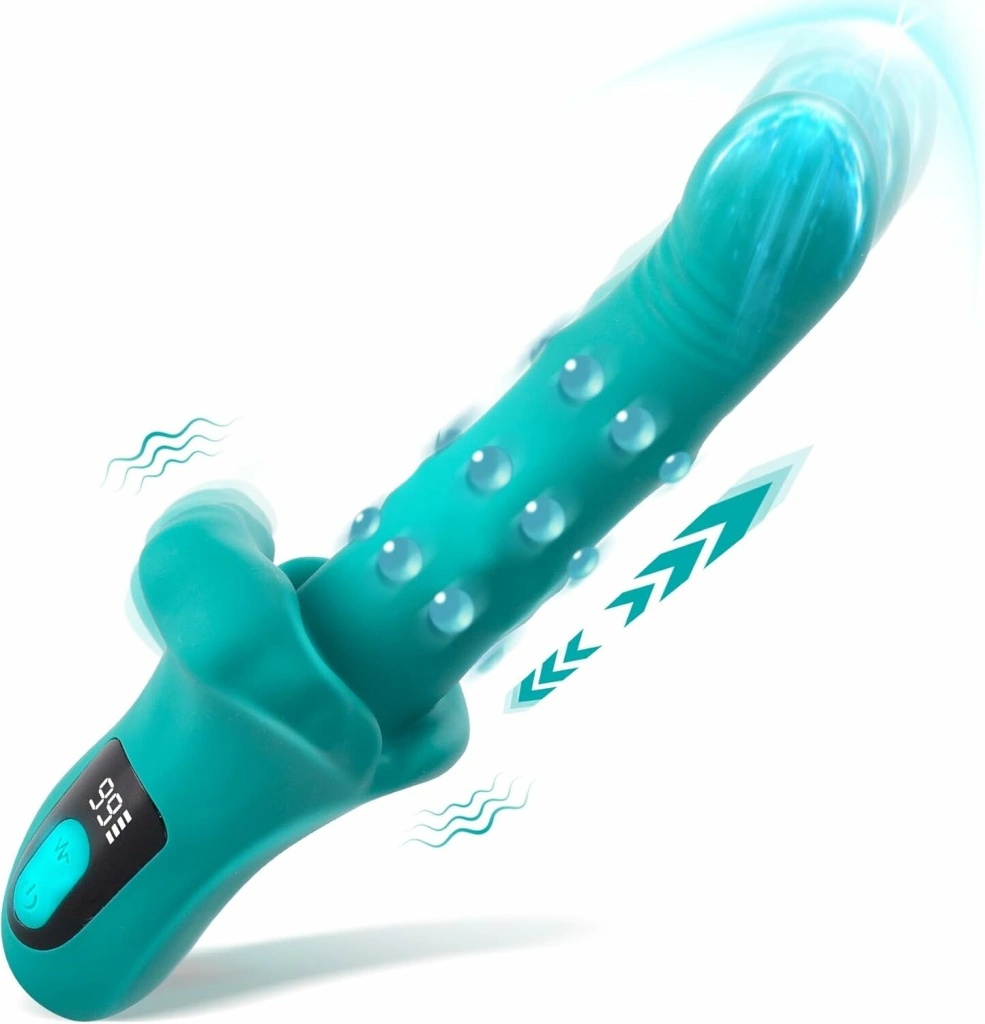 SuperLove Thrusting Stimulating Beads Rabbit