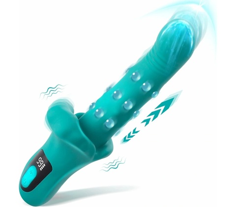 SuperLove Thrusting Stimulating Beads Rabbit