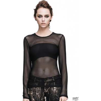 Devil fashion tričko gotický and punk Gothic Crowe Čierna