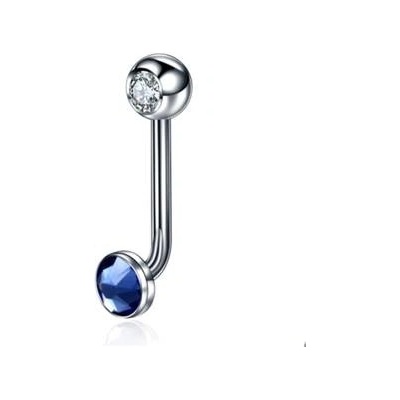 Šperky4U Christina piercing se zirkonem KT004-B