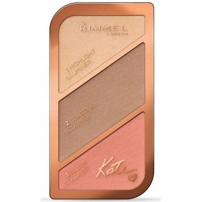 Rimmel London Kate konturovací paletka 18,5 g 002 Coral Glow – Hledejceny.cz