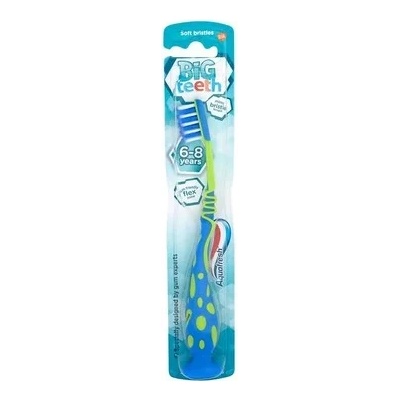 Aquafresh Аквафреш четка детска за зъби - Aquafresh Big Teeth 6+ години - Синя (3749)