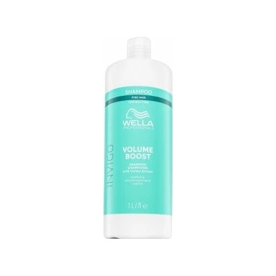 Wella Professionals Invigo Volume Boost Shampoo with Cotton Extract šampón pre pre vlasy jemné bez u 1000 ml