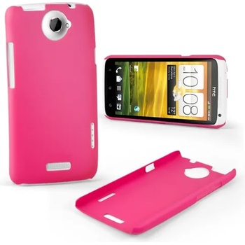 Image 1 of HTC One X Твърд Капак Розов + Протектор