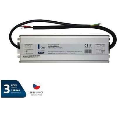 Napájecí zdroj pro LED 12V s vodiči LPV Výkon: 200W