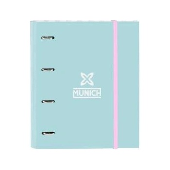 Munich Папка с пръстени Munich Heaven Небесно синьо 27 x 32 x 3.5 cm