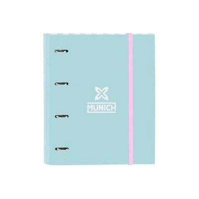 Munich Папка с пръстени Munich Heaven Небесно синьо 27 x 32 x 3.5 cm