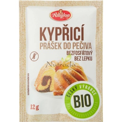 Amylon Prášek kypřící do pečiva bezlep. Bio 12 g