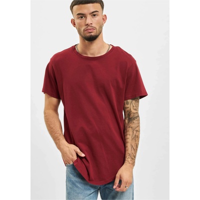 DEF Тениска DEF Lenny T-Shirt burgundy XXLUB-DFTS166-00606 - Тъмносив, размер S