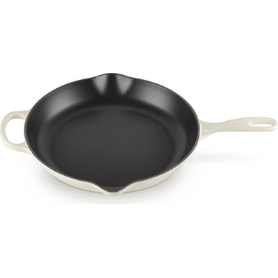 Le Creuset 20182307160422 Pánev na smažení a servírování Signature, 30 cm, béžová