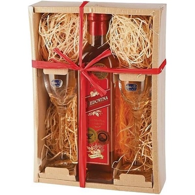 Kitl Medovina na zahřátí 0,5 l (dárkové balení 2 sklenice) – Zboží Dáma