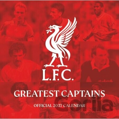 Oficiální nástěnný FC Liverpool: Legendy 30,5 x 30,5|61 cm 2027