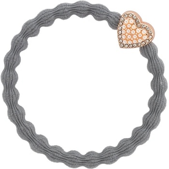 By Eloise London Rose Gold Bling Heart farba Storm Grey