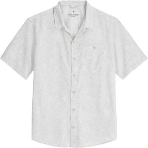 Royal Robbins Мъжка риза с копчета Royal robbins Salathe Sun Shirt S/S Shirt - Soapstone Solar Pt (033-3228-0313)