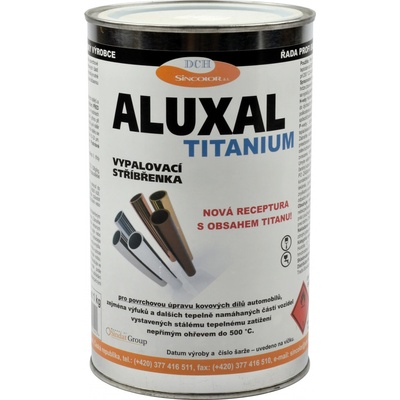 SINCOLOR Aluxal Titanium nesilikónová vypaľovacia striebrenka strieborná 100 g