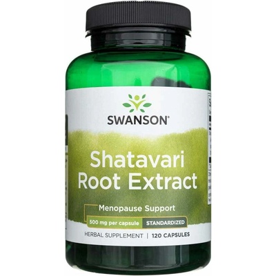 Swanson Shatavari Root Extract Standardized 500 mg 120 kapsúl