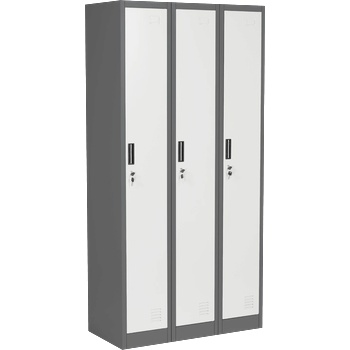 Метален шкаф Carmen CR-1242 J SAND - сив/графит (CR-1242 J SAND)