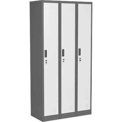 Метален шкаф Carmen CR-1242 J SAND - сив/графит (CR-1242 J SAND)