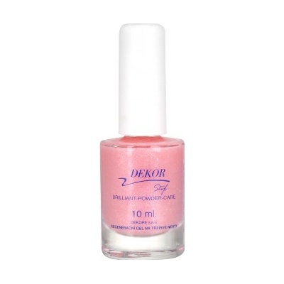 Dekor lak nehty BRILLIANT-POWDER-CARE Regenerační gel na třepivé nehty 10 ml