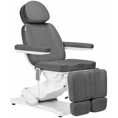 BeautyOne Elektrické pedikérske kreslo Sillon Classic 2 Farba: sivá 185 x 59 cm 56 kg 2 farby