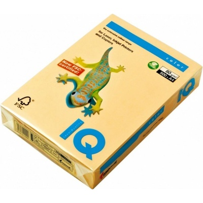 Farebný papier IQ color lososová pastelová SA24 A4 80g