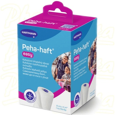 Peha-haft easy kohezivní trhat. obvaz 8 cm x 4 m 1 ks
