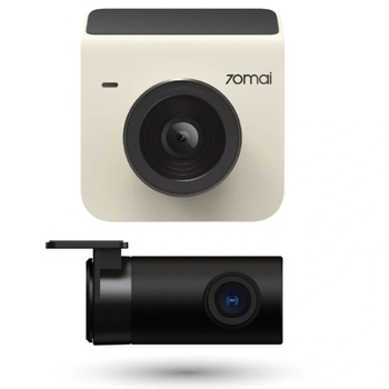 Image 1 of 70mai Dash Cam A400 + Rear RC09 Ivory (AS7MIVA400RC09W)