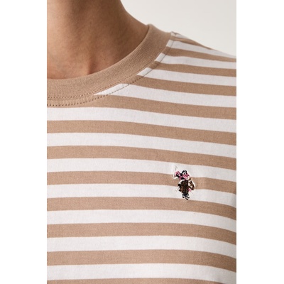 U. S. Polo Assn U. S. Polo Assn. блуза с дълги ръкави дамска от памук Stripe LS (WUP1947)