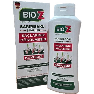 BIO Z шампоан за коса с чесън против косопад, 400мл