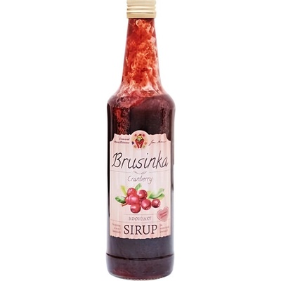 Jan Blahovec Hýskovský sirup Brusinka 0,6 l