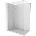 Mexen Kioto-X Стена за душ Walk-in 80 x 200 см, прозрачна 10 мм, матиран никел - 800-080-101-97-00-X (800-080-101-97-00-X)