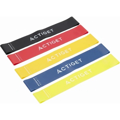 Actiget Комплект ластици за съпротивление, 5 бр. - actiget mini band