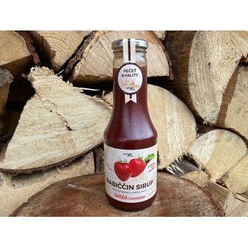 Nature Notea Babiččin sirup Jahoda s rebarborou 0,5 l