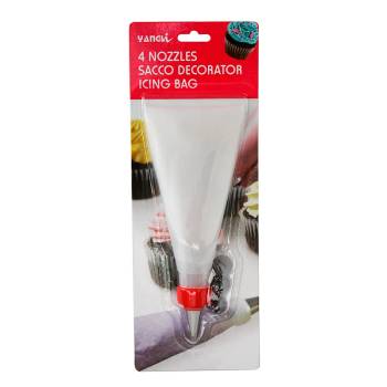 Image 1 of Jin bo yang Cn-Шприц за торта с метални накрайници m-1769 (5484) (0198780)