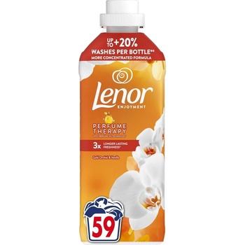 Lenor GoldOrchid Помощ за изплакване на текстил 59 измивания 1239ml (8700216724081)