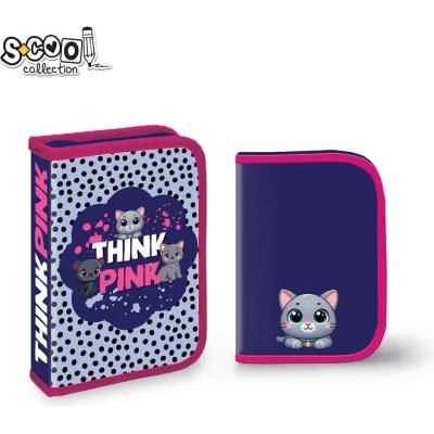 S-Cool Несесер с 1 цип scool think pink 32 части