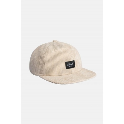 REELL Flat 6-Panel Cap Beige Cord 260