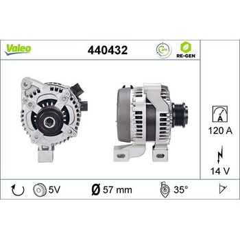Generátor VALEO 440432