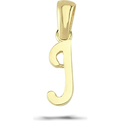 Lillian Vassago Zlatý přívěsek písmeno J LLV03 GP002 J Žlutá