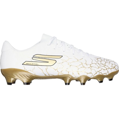 Skechers Футболни бутонки Skechers Sketchers SKX 1 Firm Ground Football Boots - White/Gold