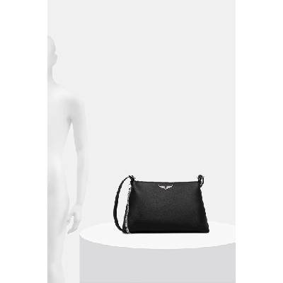 Zadig&Voltaire Кожена чанта zadig&voltaire jim grained leather (lwba04310)